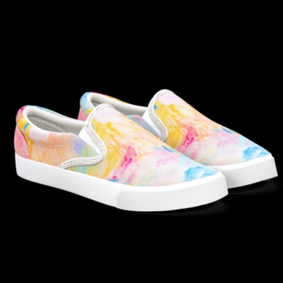 Bucketfeet Rare Limited Edition Slip on Sneakers - Picture 1 of 6